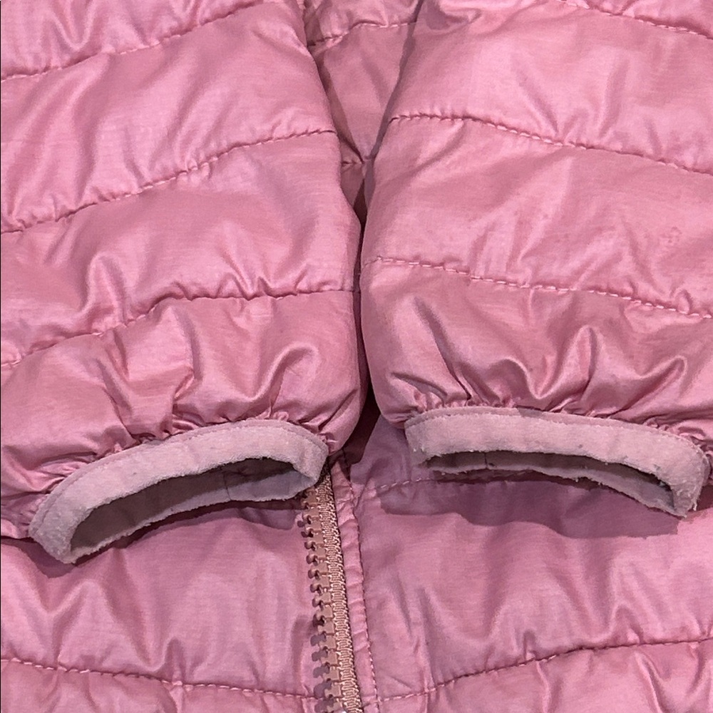 Primary Kids 4/5 lightweight Pink Puffer Jacket - Picture 7 of 11